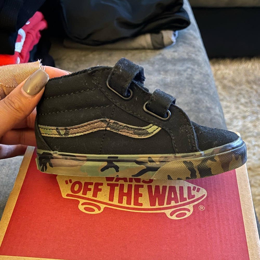 Toddler Fatigue Vans (Great Condition)